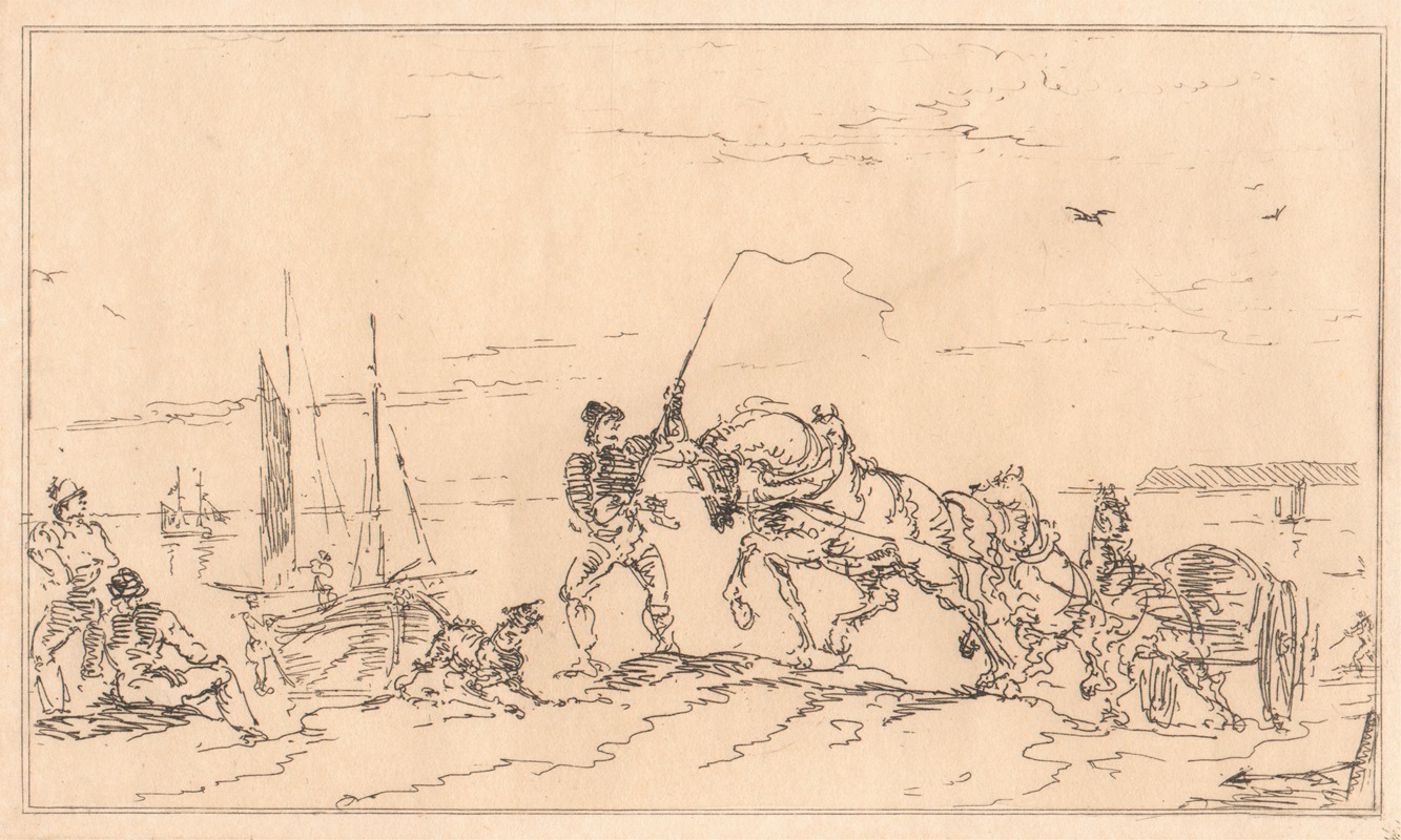 Cavalrymen, etc. by Joseph Steuart, 1821 — digital art print download