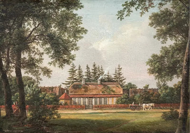 'Skovlyst'. A forester’s house, Hillerød — Johan Christian Dahl