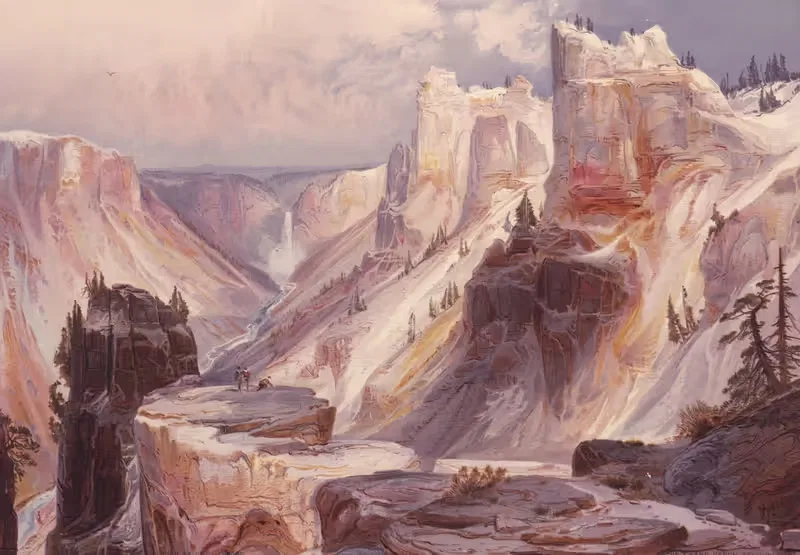 The Grand Canyon, Yellowstone — Thomas Moran
