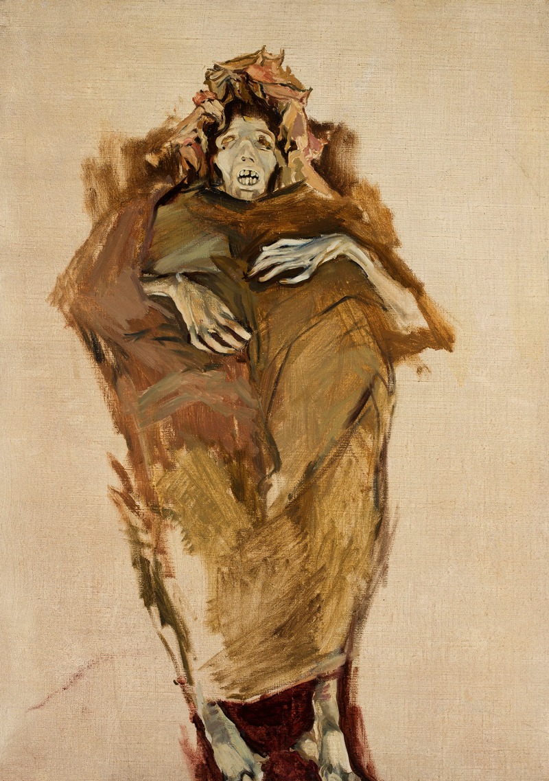 Thais, mummy sketch by Конрад Кшижановский, 1912 — digital art print download