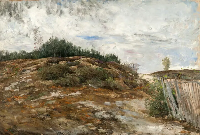 Wooded Ridge, Fontainebleau — Carl Fredrik Hill