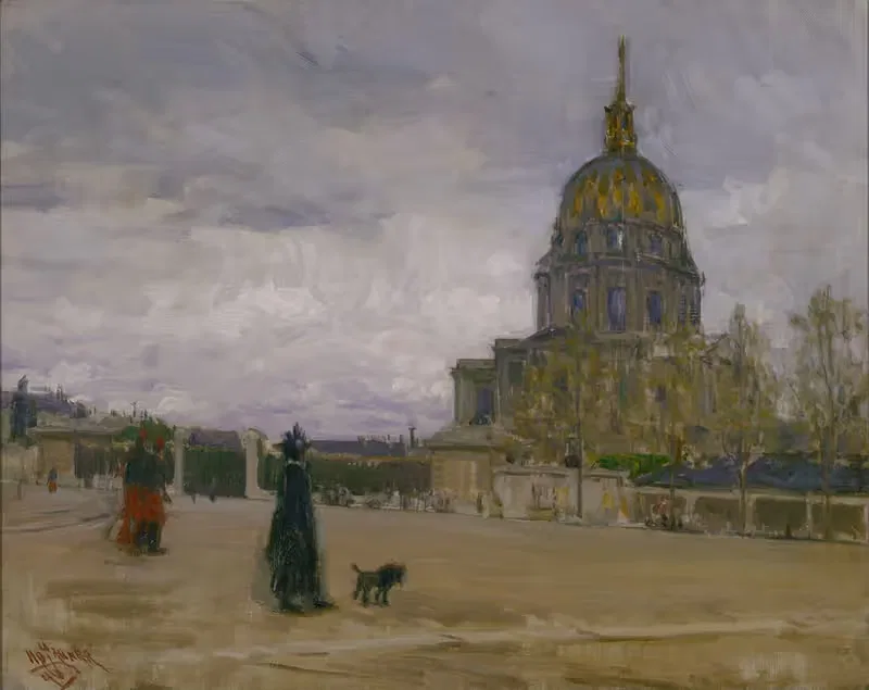 Les Invalides, Paris by Henry Ossawa Tanner, 1896 — digital art print download