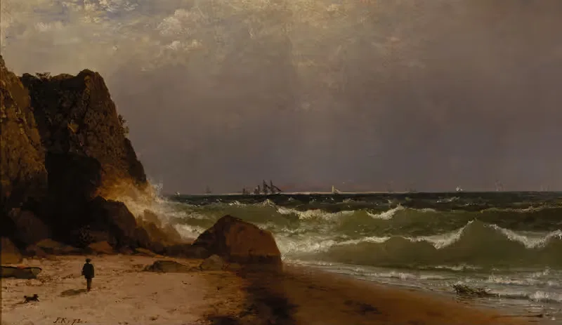 Near Newport, Rhode Island — John Frederick Kensett