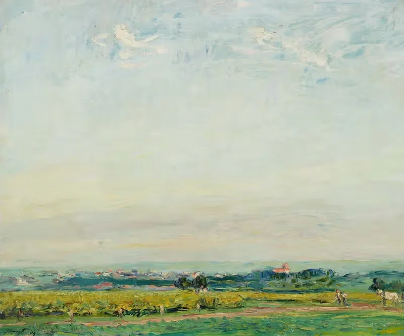 Landscape from Palatinate by Max Slevogt, 1909 — digital art print download