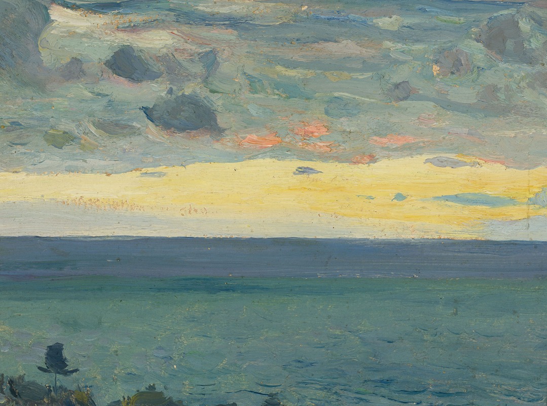 Море by Михаил Нестеров, 1919 — digital art print download