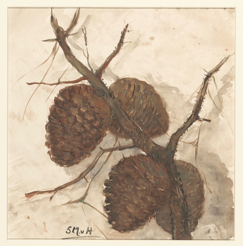 Sparappels aan een tak — Sientje Mesdag Van Houten