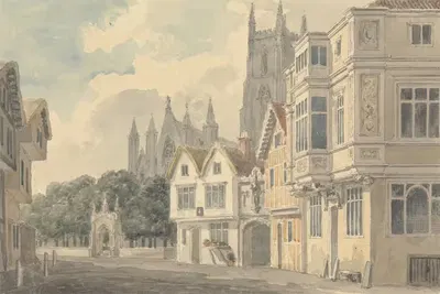 View in Oxford by Michael Angelo Rooker — digital art print download