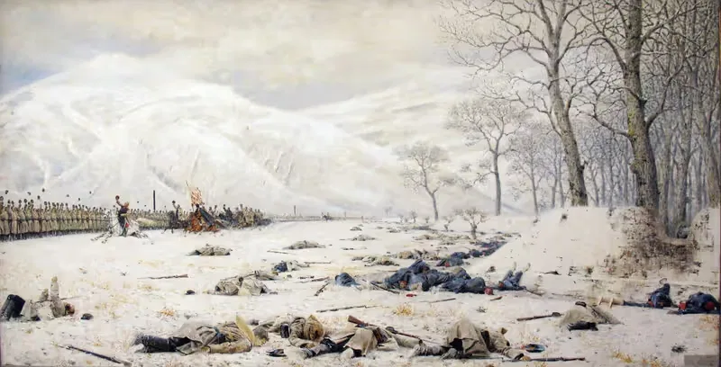 Поле боя на Шипке by Василий Верещагин, 1878 — digital art print download