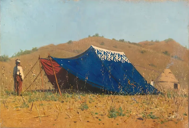 Chinese tent by Vasily Vereshchagin — digital art print download