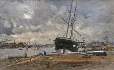 Гавань Гетеборга в 1880-х by Вильгельм фон Гегерфельд — digital art print download