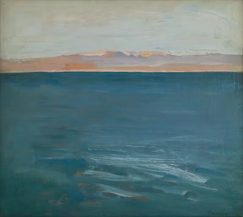 Red Sea, Suez by Akseli Gallen-Kallela, 1909 — digital art print download