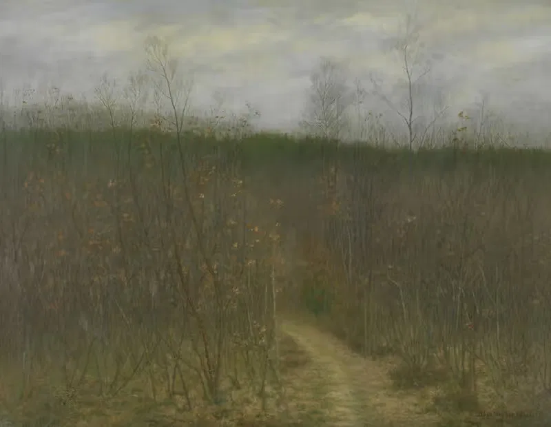 Чаща в Синт-Мартенс-Латем by Альбейн Ван ден Абеле, 1898 — digital art print download