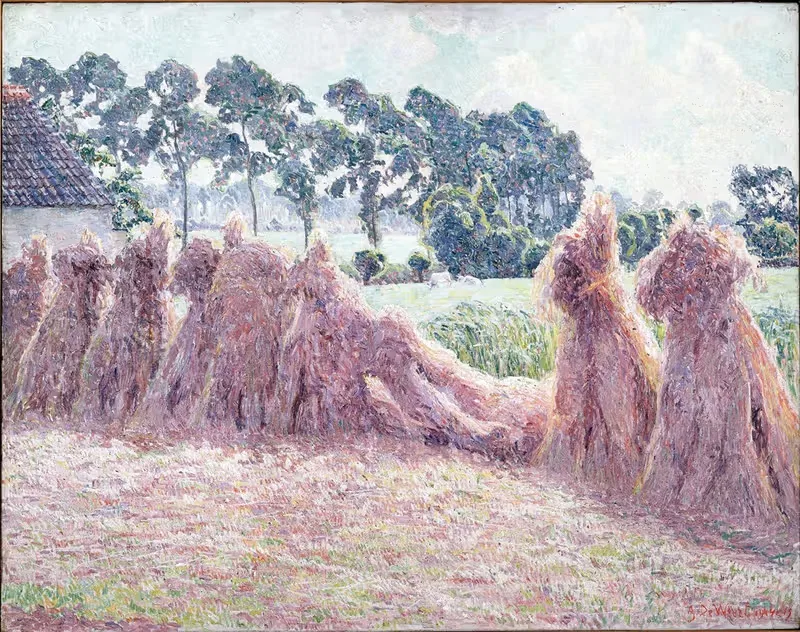 Летнее утро by Анна Де Веерт, 1910 — digital art print download
