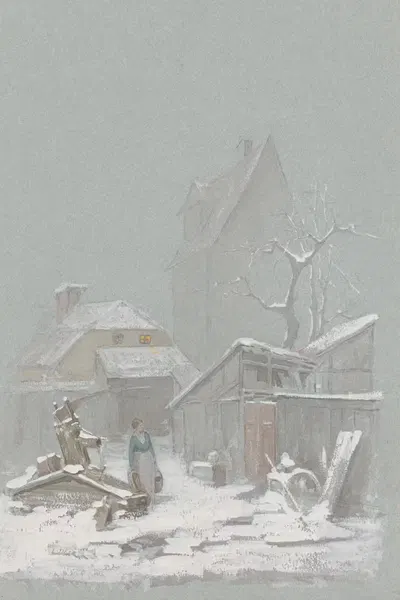 Schelfloo in the Snow by Anna Nordlander — digital art print download