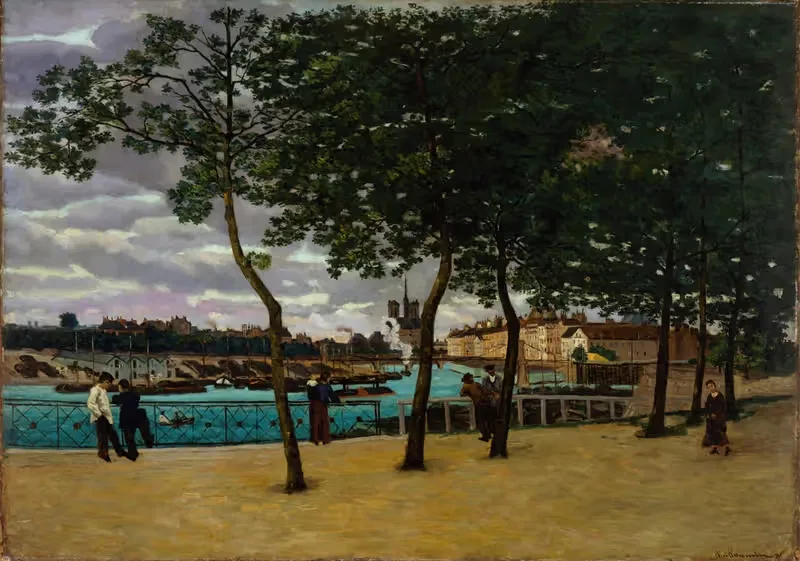 View of the Seine, Paris — Armand Guillaumin