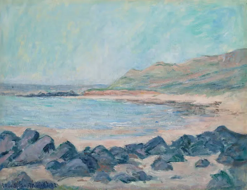 Берег моря by Бланш Ошеде-Моне, 1932 — digital art print download