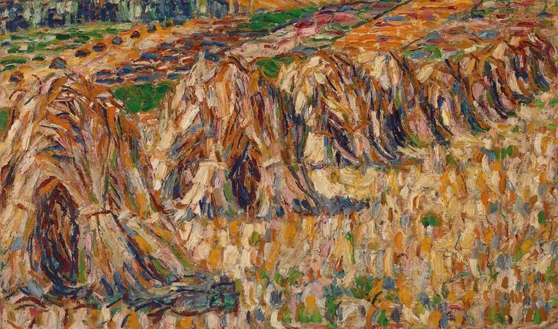 Поле кукурузы by Кристиан Рольфс, 1907 — digital art print download