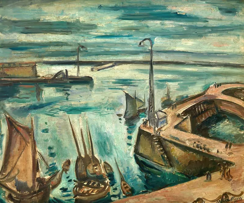 The Harbour of Le Havre — Emile Othon Friesz