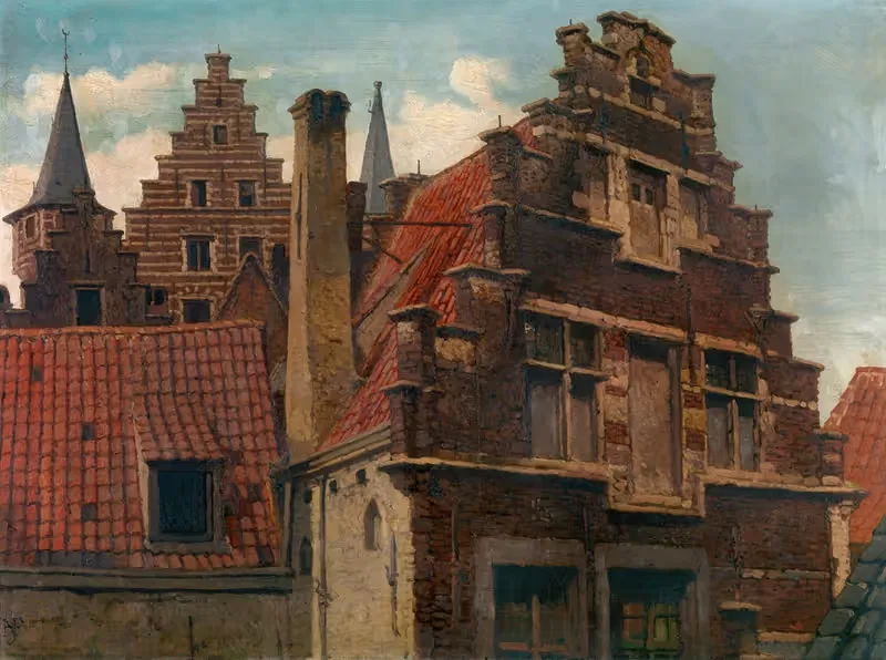 The Vleeshuis and Old Houses 2 — Henri François Schaefels