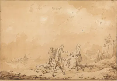 Smugglers by Philip James de Loutherbourg — digital art print download