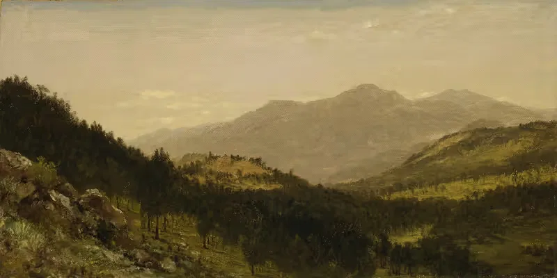 Парк Берген (Колорадо) by Джон Фредерик Кенсетт, 1870 — digital art print download