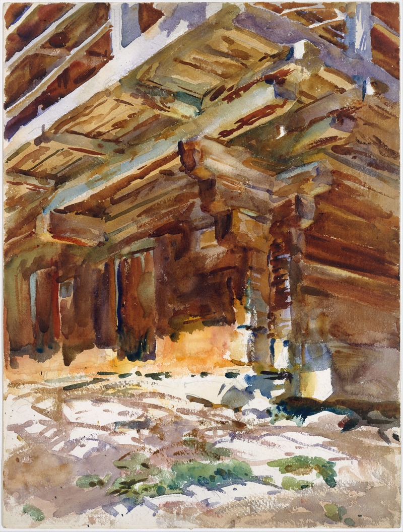 Abriès by John Singer Sargent — digital art print download