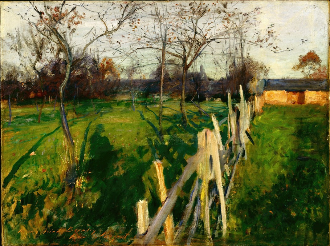 Home Fields by John Singer Sargent — digital art print download