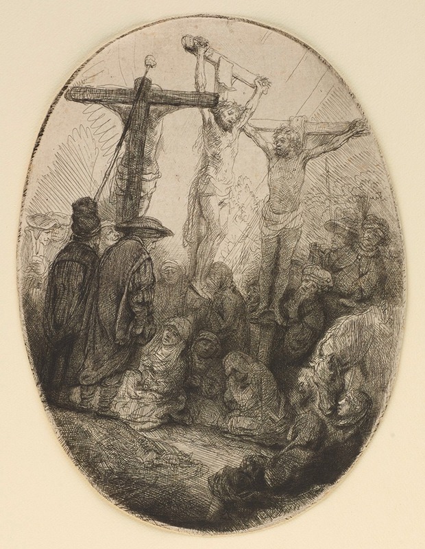 The Crucifixion by Рембрандт ван Рейн — digital art print download