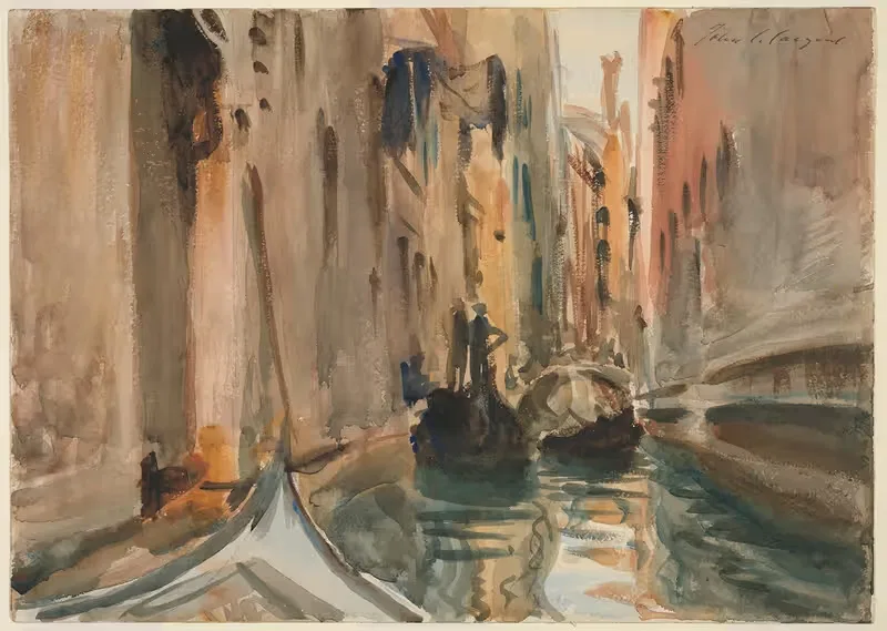 Rio di San Salvatore, Venice — John Singer Sargent