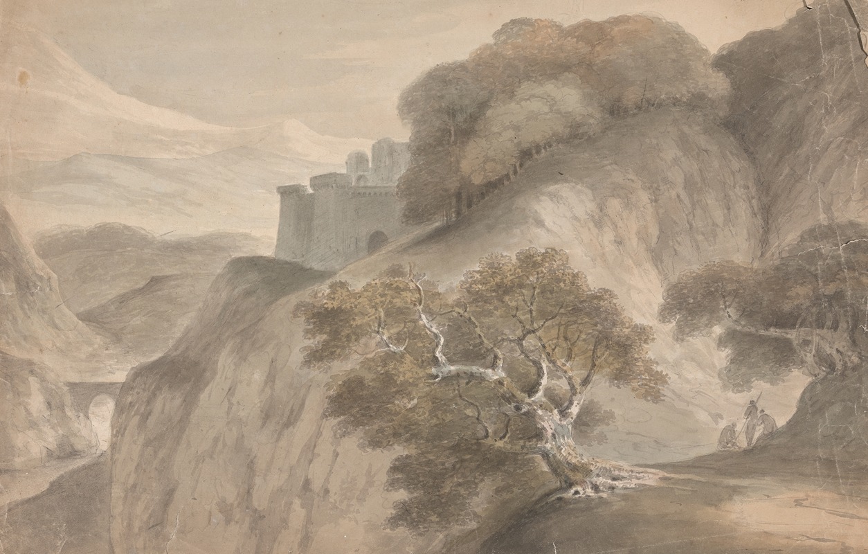 Castle of Udolpho by Rev. William Warren Porter — digital art print download