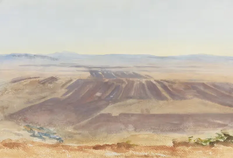 The Plains of Nazareth — John Singer Sargent