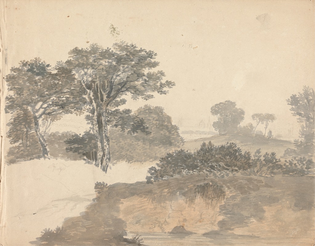 English Landscape by Rev. William Warren Porter — digital art print download