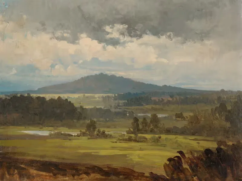 Блауберг рядом с Вольмаром by Джули Вильгельмина Хаген-Шварц, 1868 — digital art print download