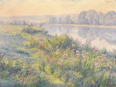 Лето у Мозеля by Жюльетта Витсман-Трюлеман, 1911 — digital art print download
