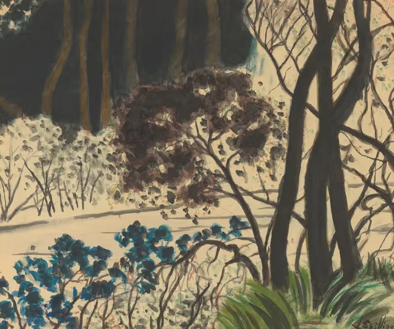 Bosgezicht by Léon Spilliaert — digital art print download