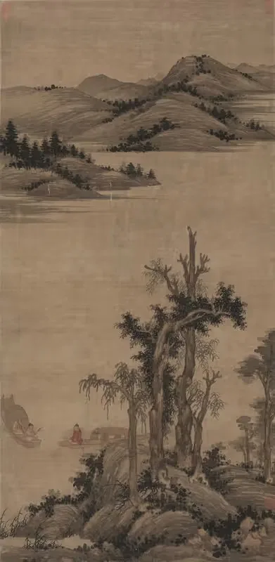 Fishermen-Hermits in Stream and Mountain — Zhao Yong
