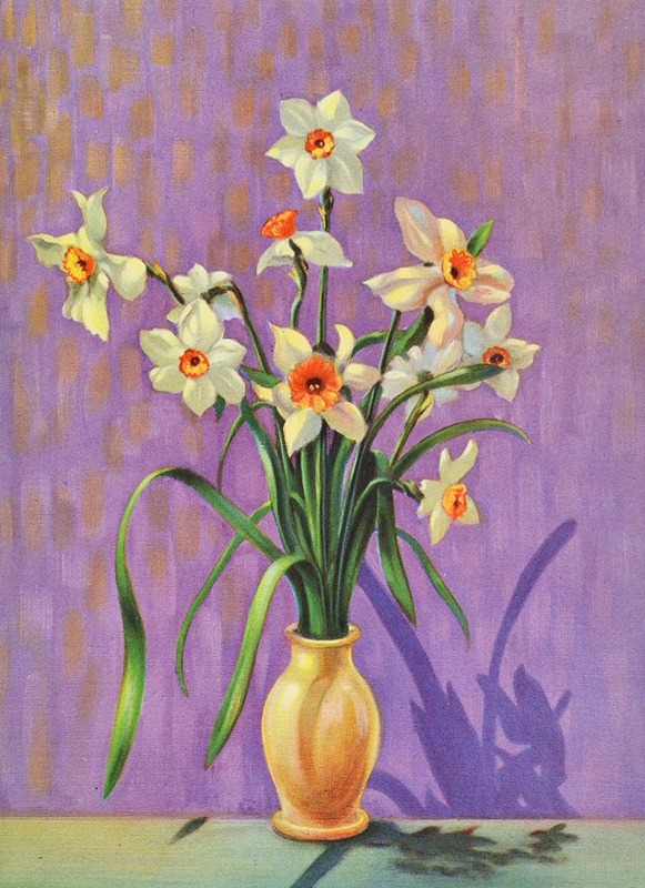 Narcissus by Lafayette F. Cargill, 1937 — digital art print download