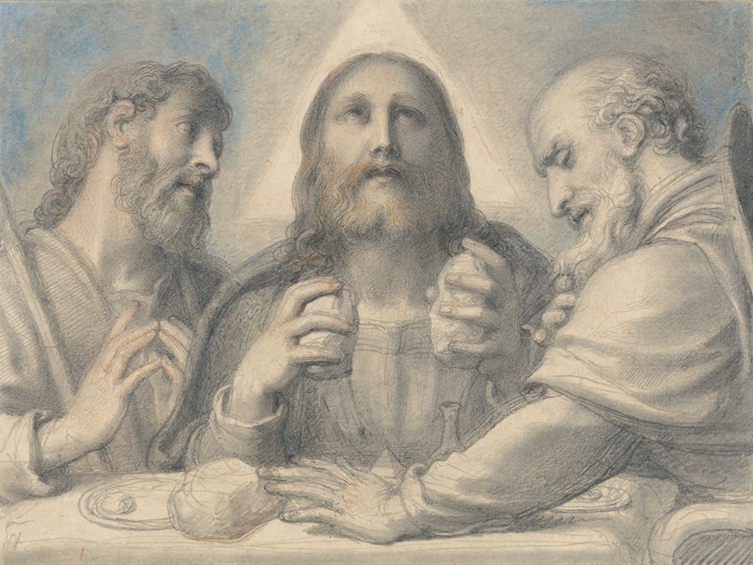 Supper at Emmaus by Ричард Косвэй — digital art print download
