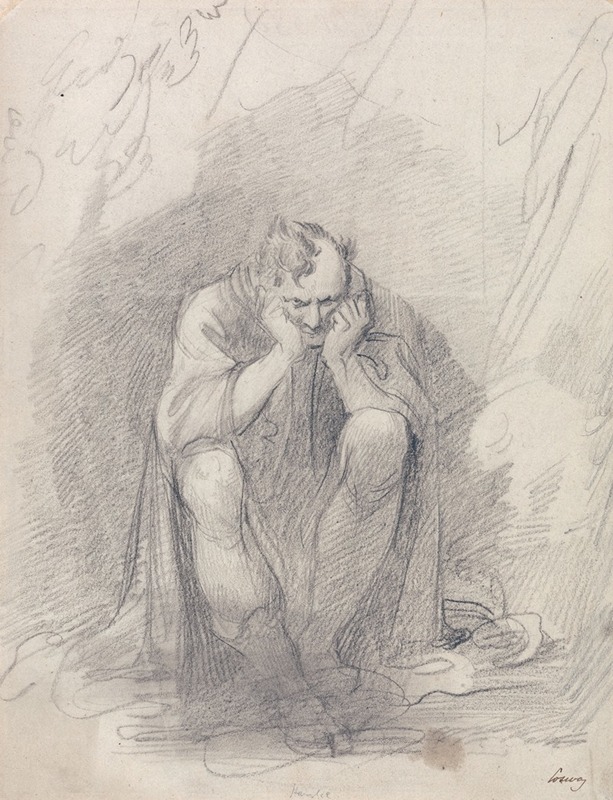 Timon of Athens Before His Cave — Richard Cosway