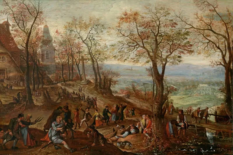 Сельская ярмарка by Питер Стивенс II, 1596 — digital art print download