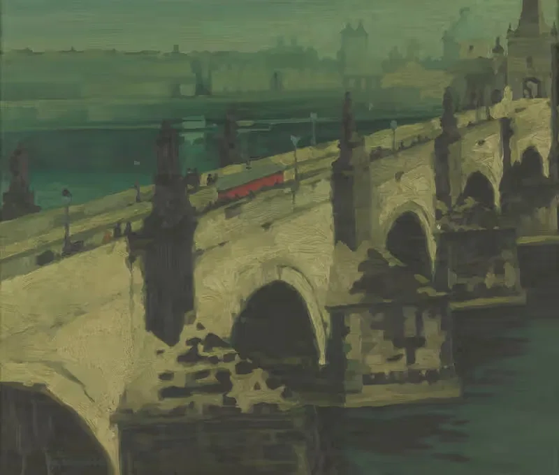 Карлов мост в Праге by Рене Леклерк — digital art print download