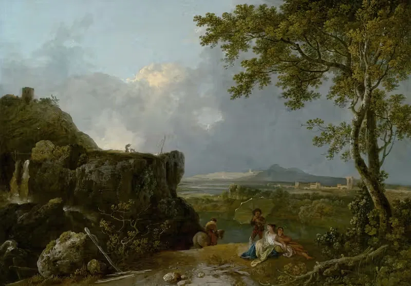 The White Monk by Richard Wilson — digital art print download