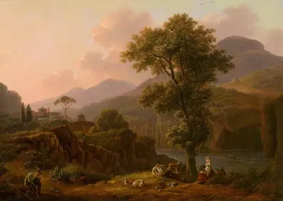 Italian Landscape by Simon Denis — digital art print download