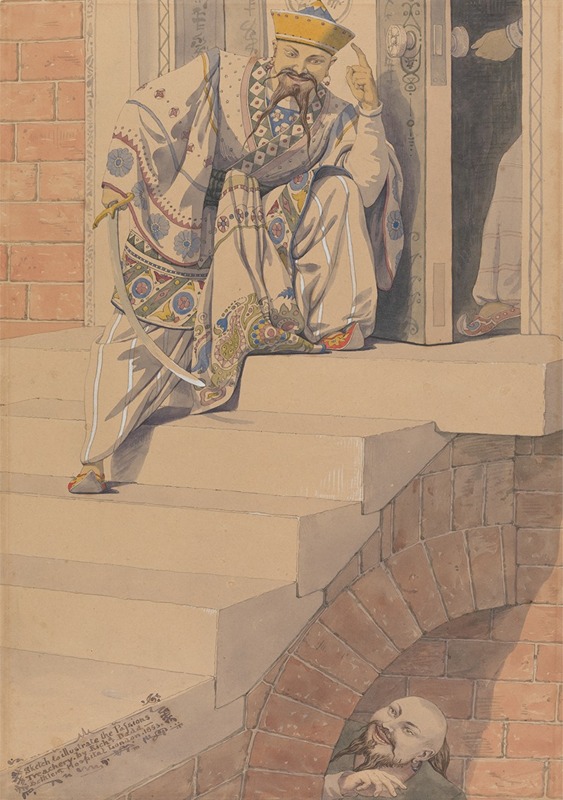 Sketch for the Passions; Treachery — Richard Dadd