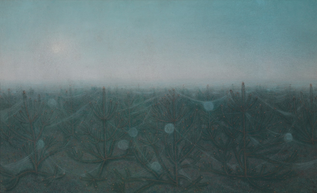 De dageraad by William Degouve de Nuncques, 1897 — digital art print download
