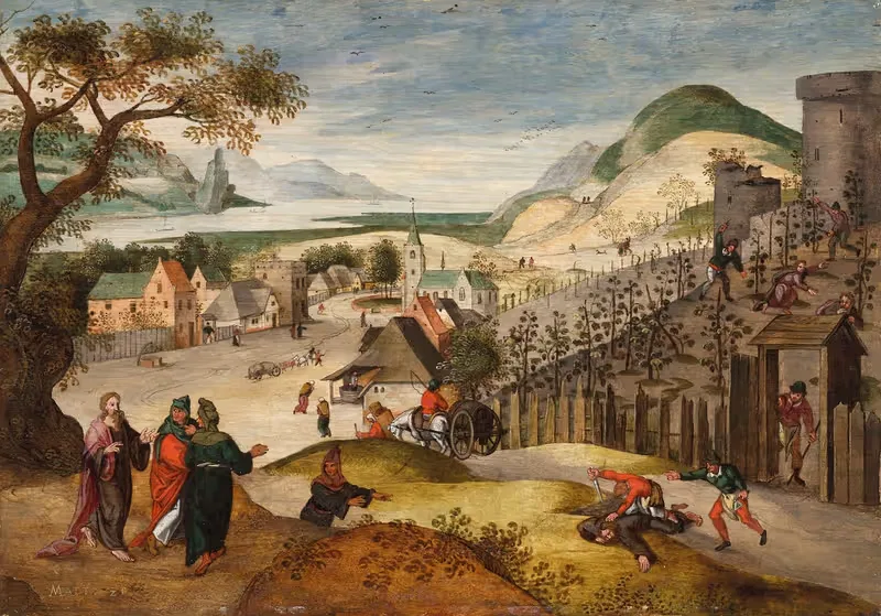 October – The Parable of the Vineyard — Abel Grimmer