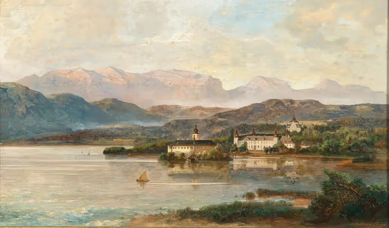 Schloss Orth in Gmunden — Adolf Obermüllner