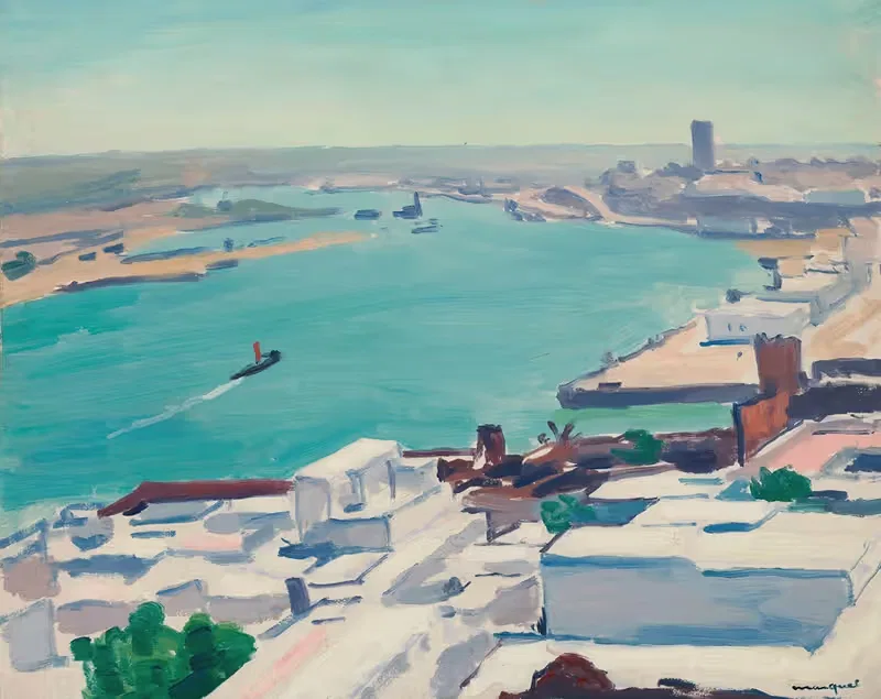 Le Bou-Regreg, Vu de la Casbah — Albert Marquet