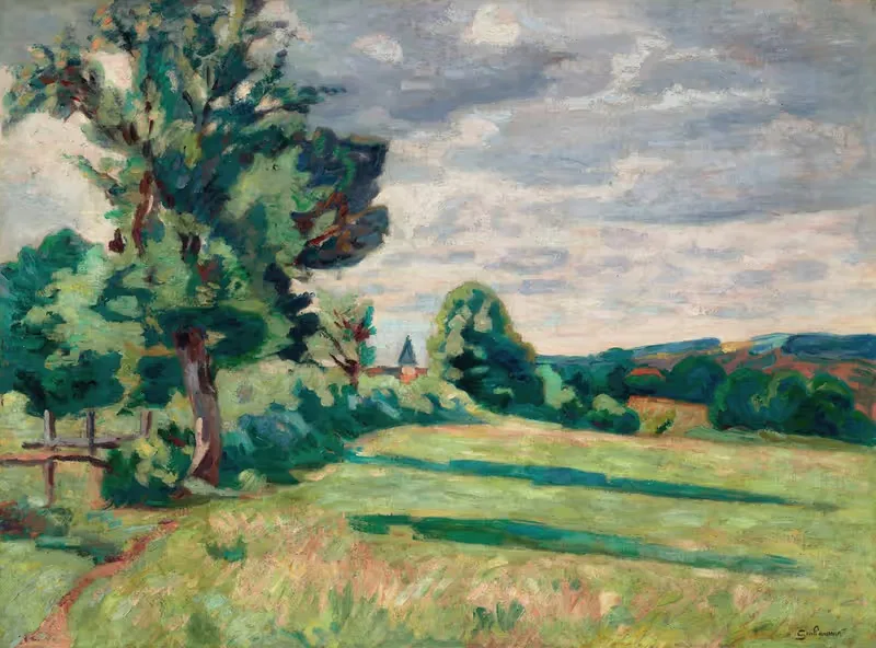 Pâturages des granges, Crozant — Armand Guillaumin