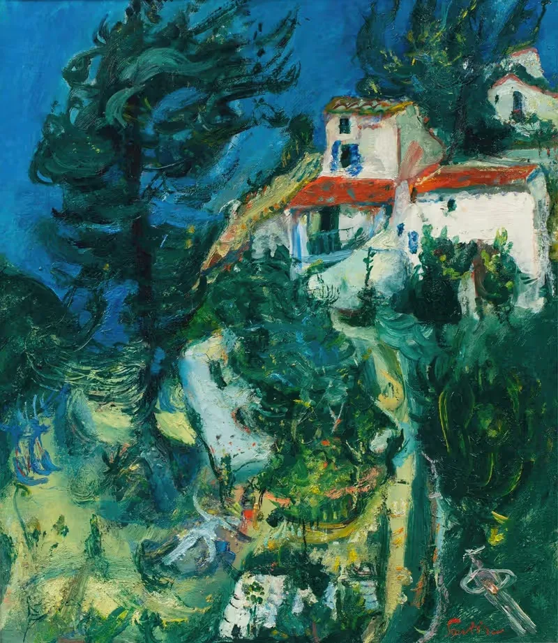Paysage de Cagnes by Chaïm Soutine — digital art print download